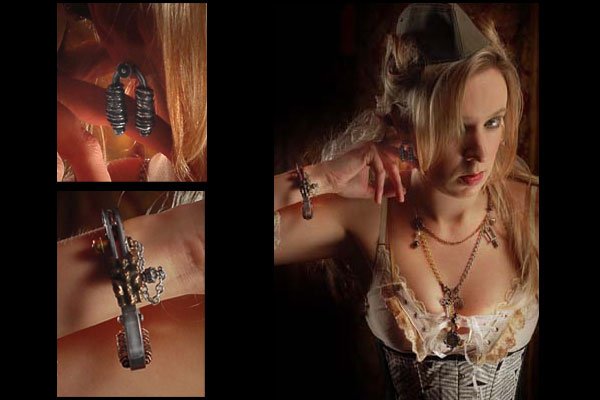 Abney Park - Music of a Vintage Post-Apocalypse.  Band photo shoot featuring articles from the brand new <a href="http://www.alchemygothic.com/index.php/online-catalogue.html?agpage=c_238_0_New_Releases.html">Alchemy Gothic Steampunk collection</a>.