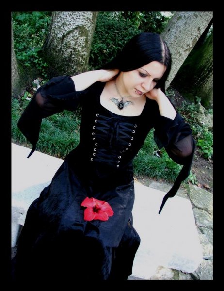 Me with my favorite alchemy gothic pendant.