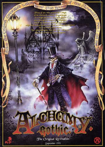 Poster Alchemy The Rites of Undeath Gothic Demon