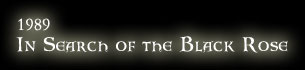 1989 - In Search of the Black Rose