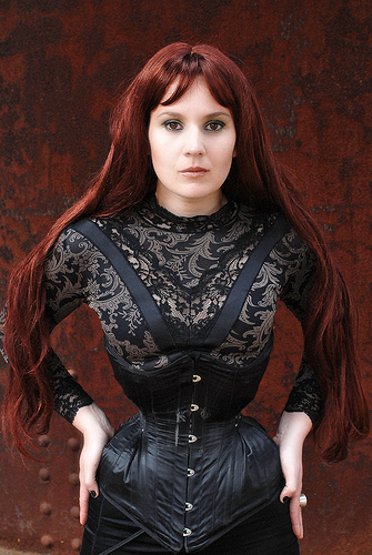 Tight outlet laced corset